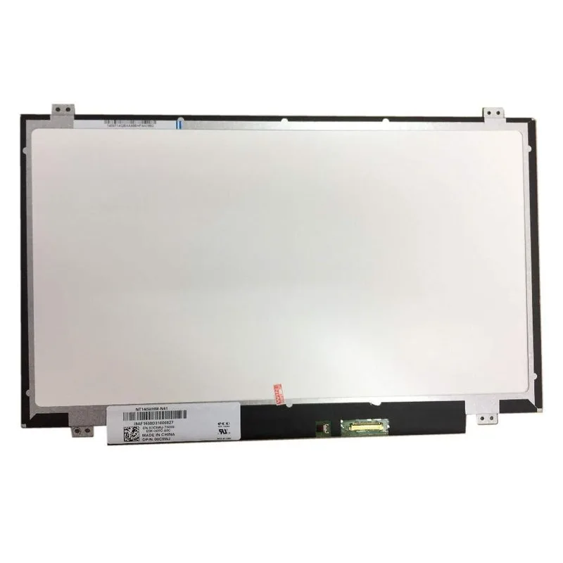 PANTALLA 14" NT140WHM-N31,SLIM 1366x768, 30 PIN, CON GANCHOS