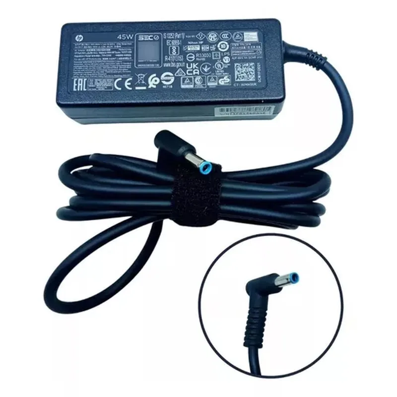 CARGADOR HP PUNTA AZUL 19.5V 3.33A ,65W,4.5*3.0mm
