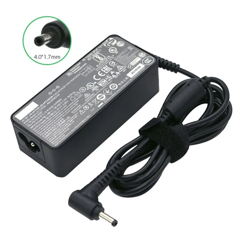 CARGADOR LENOVO PUNTA FINA 20V 3.25A ,65W,4.0*1.7 mm
