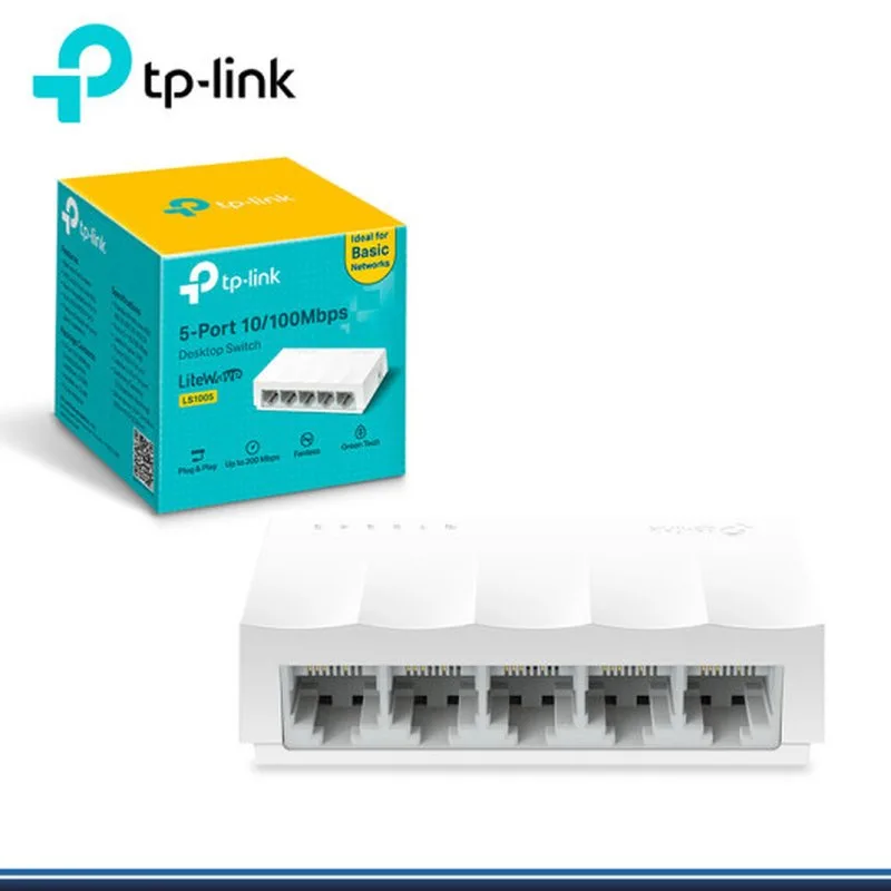 SWITCH TP-LINK LS1005 05 PUERTOS 10-100