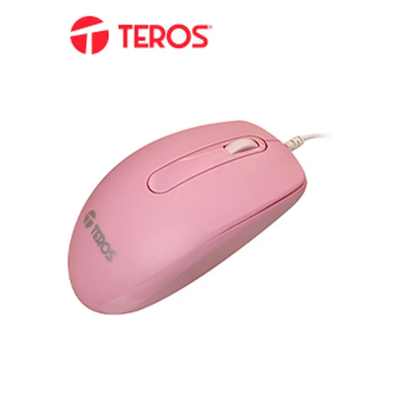MOUSE TEROS TE-1221S, 1000 DPI 3 BOTONES