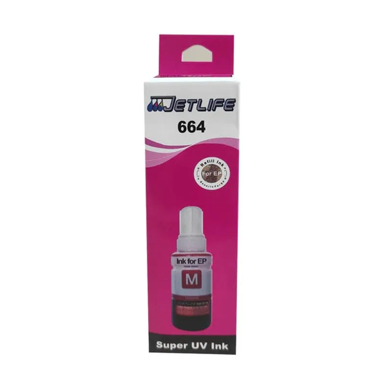 TINTA JETLIFE PARA EPSON 664 MAGENTA 70 ML
