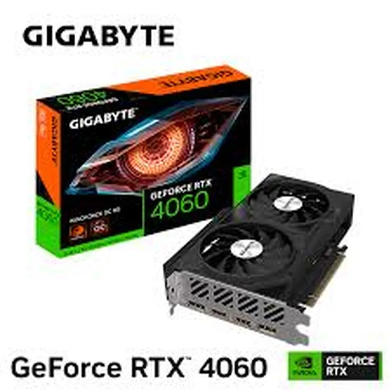 TARJETA DE VIDEO GIGABYTE RTX 4060 WINDFORCE OC 8GB