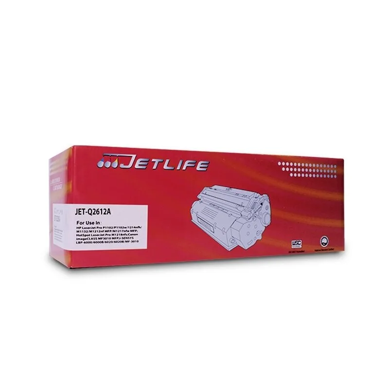 TONER JETLIFE JET-Q2612A 2000 PAGINAS-NEGRO