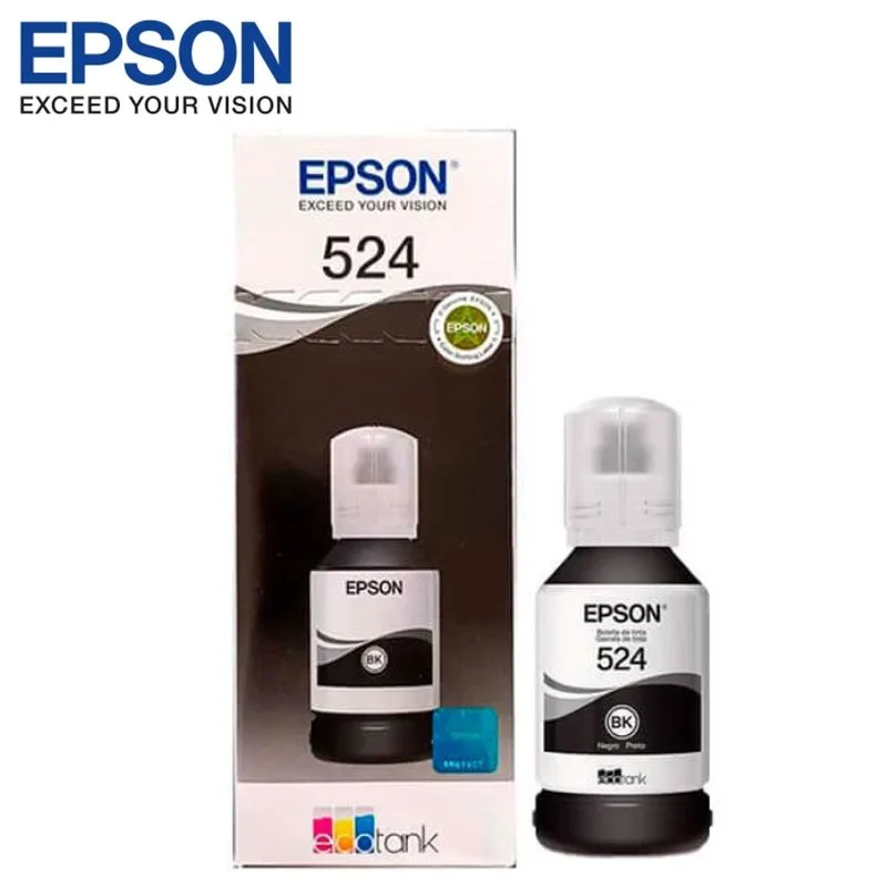 TINTA EPSON T524120-AL, 524, NEGRO, 127ML