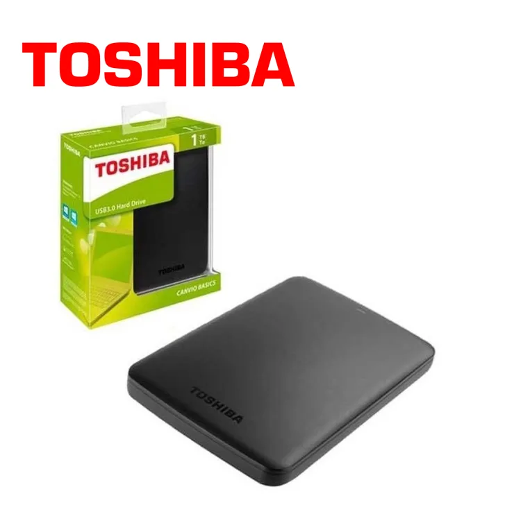 DISCO DURO EXTERNO TOSHIBA CANVIO 1 TB, USB 3.0, 2.5"