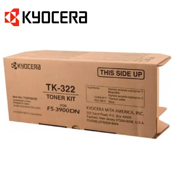 TONER KYOCERA TK-322, 15000 PAGINAS, NEGRO
