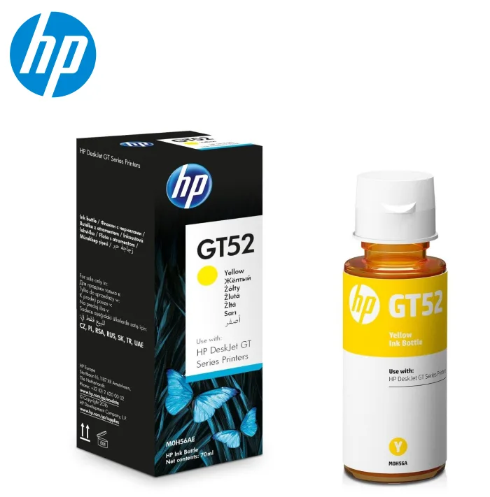 TINTA HP GT52 AMARILLO (M0H56AL) 70ML