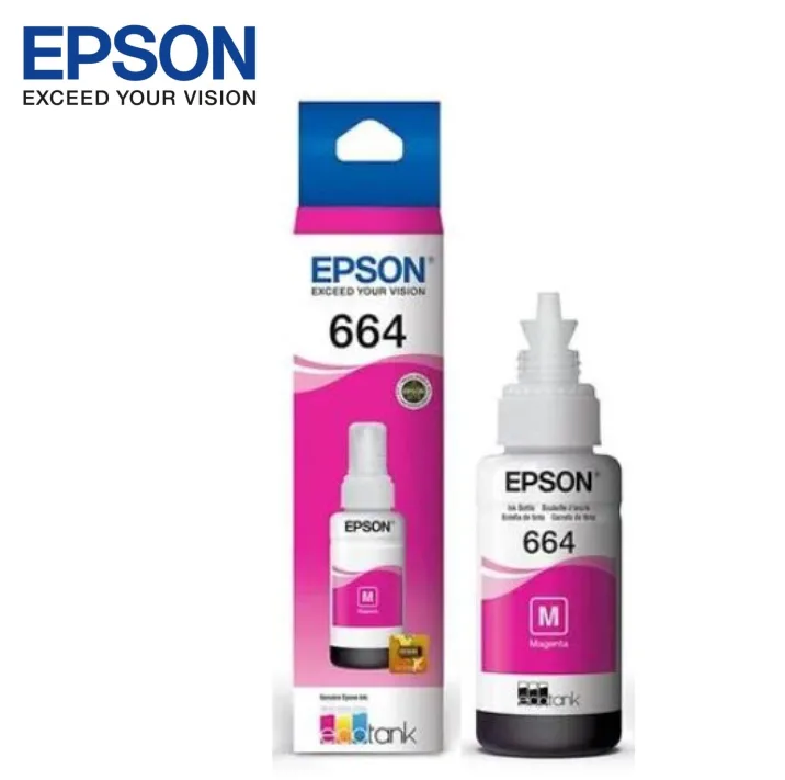 TINTA EPSON 664 T664320, 70ML, MAGENTA