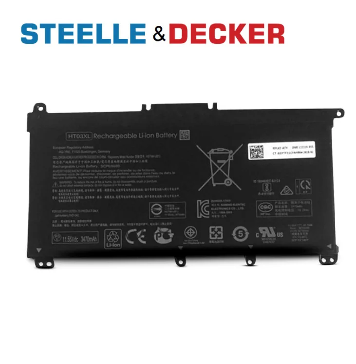BATERIA HP H_HT03XL 11.4V, 3600mAh, 41.04Wh, 3 CELDAS