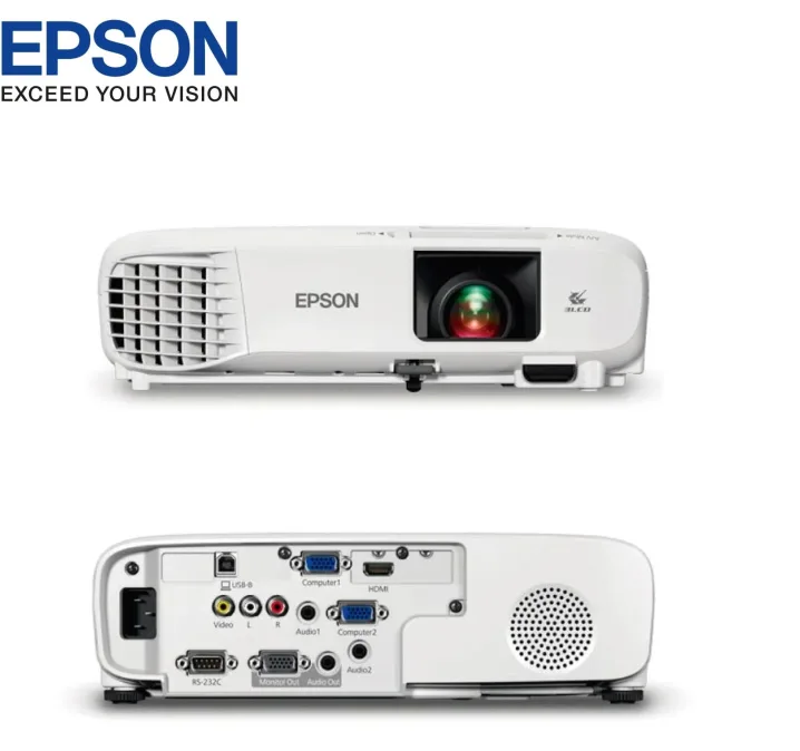 PROYECTOR EPSON POWERLITE E20, 3400L, 1024X768, HDMI/VGA