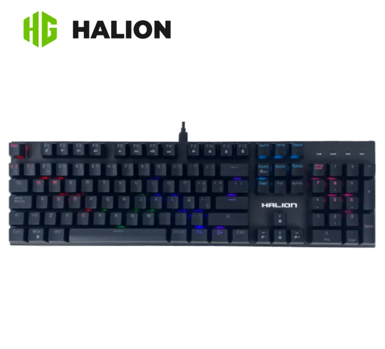TECLADO MECANICO HALION STELLAR HA-KG916