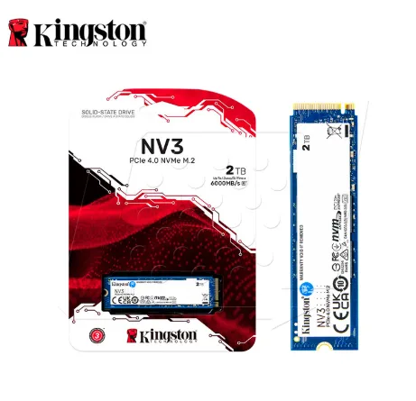 DISCO SOLIDO KINGSTON NV3 2TB M.2 NVME, 6000MBPS