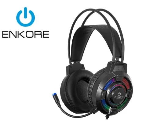 AURICULAR ENKORE ACTIVE 5.1 EKHG1004U, USB CON MICROFONO