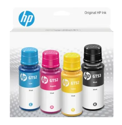 KIT DE TINTAS HP TRI PACK GT53-GT52 (BK,C,M,Y) 9F3N4AL
