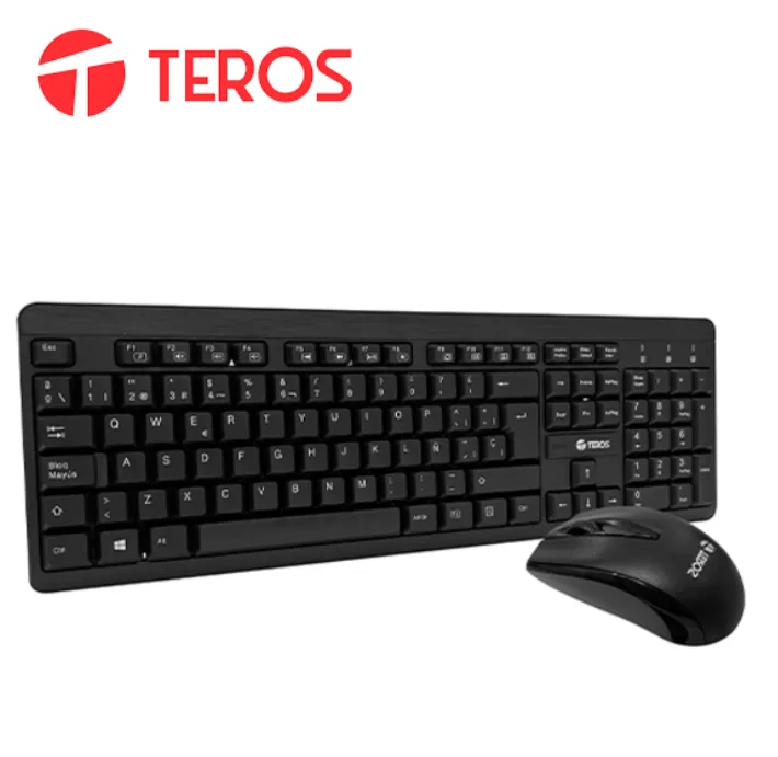 KIT TEROS TE-4071N, TECLADO Y MOUSE
