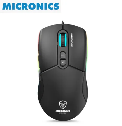 MOUSE MICRONICS MIRAGE MIC-GM890, GAMER, RGB