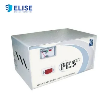 ESTABILIZADOR SOLIDO ELISE FES-10 1000VA 3TOMAS 220V 1 TOMA 110V
