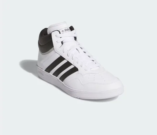 ZAPATILLA ADIDAS HOOPS 4.0 MID JQ9993 TALLA 41.5 COLOR BLANCO NEGRO VARON