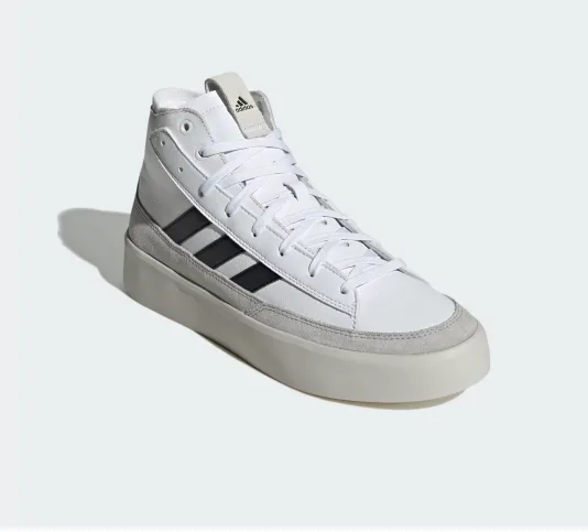 ZAPATILLA ADIDAS ZNSORED HI PREM LEA IE7777 TALLA 43.5 COLOR BLANCO VARON