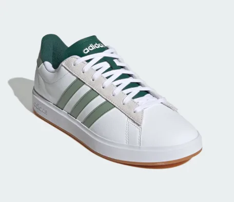 ZAPATILLA ADIDAS GRAND COURT 2.0 JH8690 TALLA 40 COLOR BLANCO VERDE V