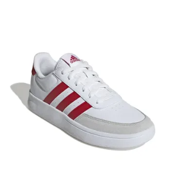 ZAPATILLA ADIDAS BREAKNET 2.0 IH4737 TALLA 42 COLOR BLANCO ROJO V