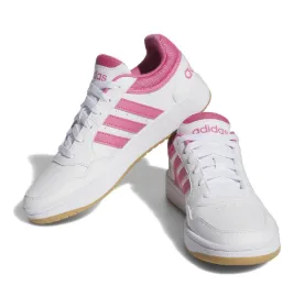 ZAPATILLA ADIDAS HOOPS 3.0 W IF5305 TALLA 36.5 COLOR BLANCO ROSADO