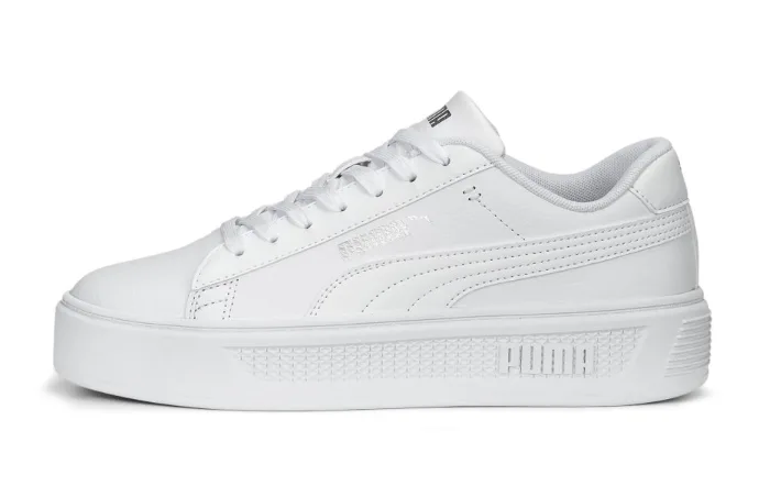 ZAPATILLA PUMA SMASH PLATFORM V3 390758 01 TALLA 38 BLANCO