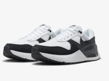 ZAPATILLA NIKE AIR MAX SYSTM DM9537 103 TALLA 44 BLANCO NEGRO