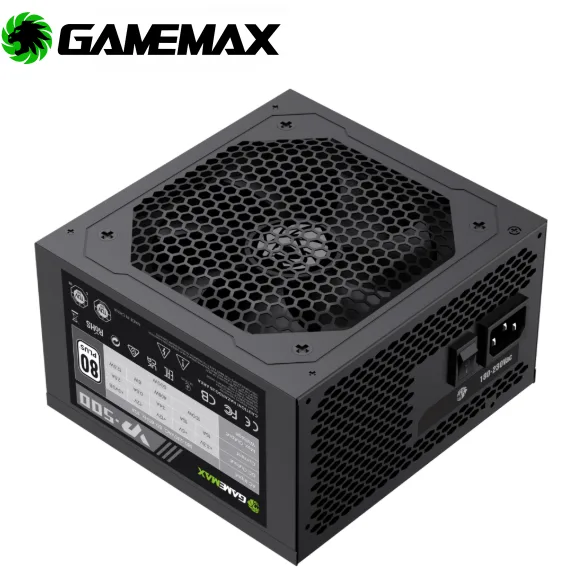 FUENTE DE PODER GAMEMAX VP-500 500W 80+ WHITE