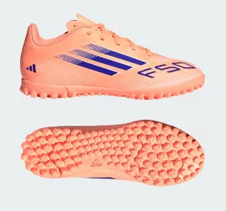 ZAPATILLA ADIDAS F50 CLUB JI0040 TALLA 38.5 NARANJA
