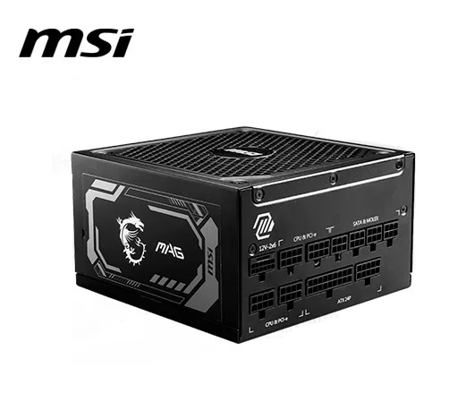 FUENTE PODER MSI MAG A1000GL, 1000 WATTS REALES, 80+ GOLD, MODULAR