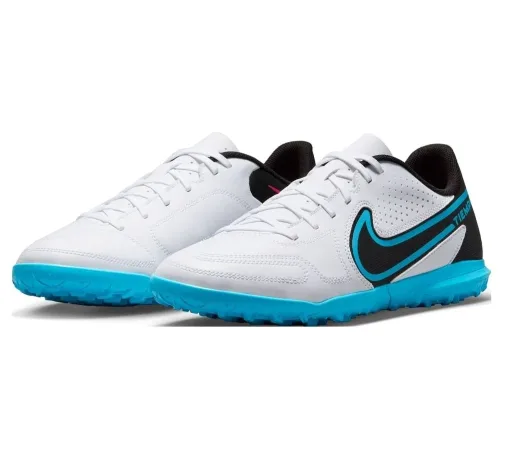 ZAPATILLA NIKE LEGEND 9 CLUB TF DA1193 146 TALLA 44 COLOR BLANCO CELESTE