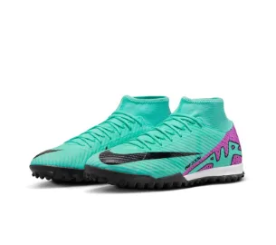 ZAPATILLA NIKE ZOOM SUPERFLY 9 ACADEMY TF DJ5629 300 TALLA 44 COLOR VERDE MENTA MORADO