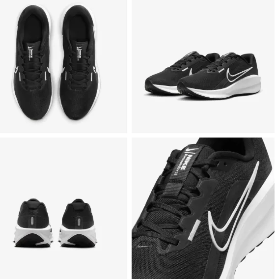 ZAPATILLA NIKE DOWNSHIFTER 13 FD6454 001 TALLA 40.5 NEGRO