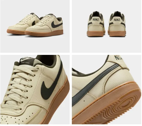 ZAPATILLA NIKE COURT VISION LO HV4506 200 TALLA 42 CREMA