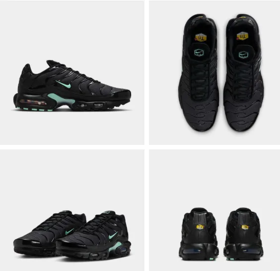 ZAPATILLA NIKE AIR MAX PLUS DM0032 029 TALLA 44 NEGRO/BLANCO