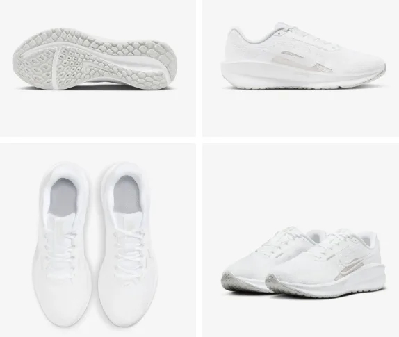 ZAPATILLA NIKE DOWNSHIFTER 13 FD6454 100 TALLA 44 BLANCO