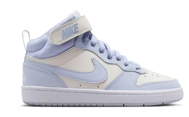 ZAPATILLA NIKE COURT BORUNGH MID 2 CD7782 014 TALLA 38.5 CELESTE/BLANCO