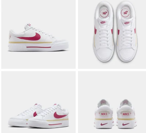 ZAPATILLA NIKE COURT LEGACY LIFT DM7590 112 TALLA 39 BLANCO