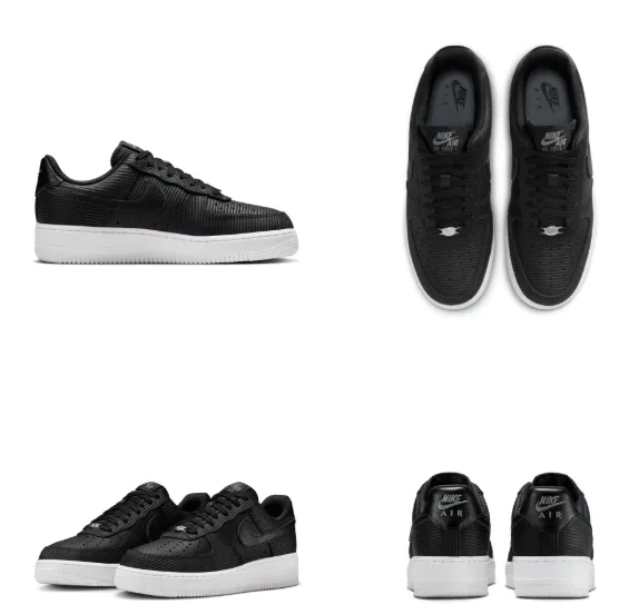 APATILLA NIKE AIR FORCE 1 07 IM6533 002 TALLA 40.5 NEGRO