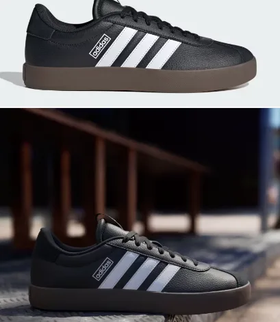 ZAPATILLA ADIDAS VL COURT 3.0 ID6286 TALLA 42.5 COLOR NEGRO V