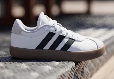 ZAPATILLA ADIDAS VL COURT 3.0K ID9062 TALLA 31 BLANCO/NEGRO