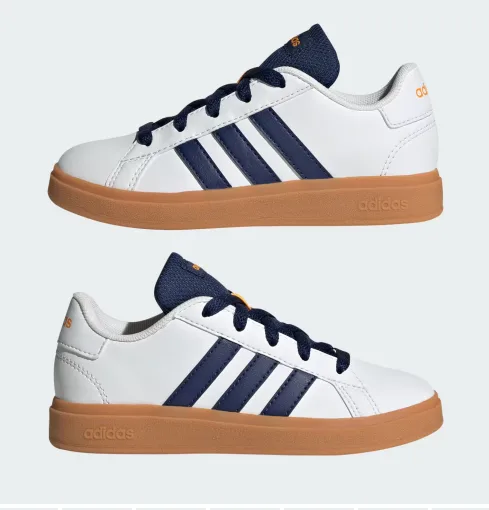 ZAPATILLA ADIDAS GRAND COURT 2.0 K JI0969 TALLA 32 COLOR BLANCO AZUL