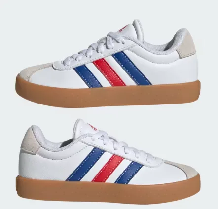 ZAPATILLA ADIDAS VL COURT 3.0K JH8721 TALLA 28.5 BLANCO AZUL