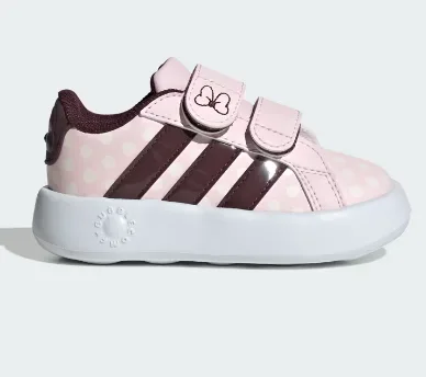ZAPATILLA ADIDAS GRAND COURT MINNIE CF I JR8131 TALLA 24 COLOR ROSADO BLANCO