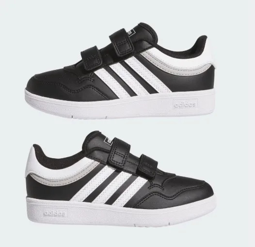 ZAPATILLA ADIDAS HOOPS 4.0 CF JI3483 TALLA 30 COLOR NEGRO BLANCO
