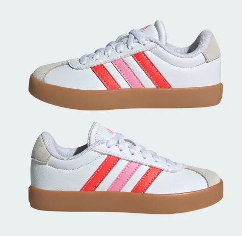 ZAPATILLA ADIDAS VL COURT 3.0 K JH8722 TALLA 31 COLOR BLANCO MULTI
