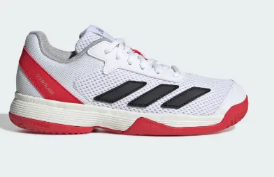 ZAPATILLA ADIDAS COURTFLASH K JI2448 TALLA 30 COLOR BLANCO NEGRO