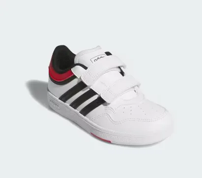 ZAPATILLA ADIDAS HOOPS 4.0 CF C JQ7863 TALLA 33.5 BLANCO NEGRO